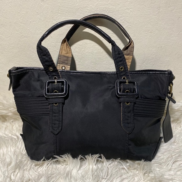 BURBERRY Nylon Handbag (Black) - Picture 10 of 10
